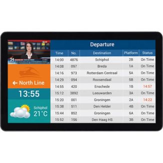 TPPC2201 21.5” Fanless Full-HD Passenger Information Panel PC